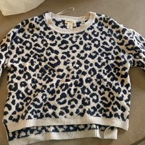 Cheetah sweater